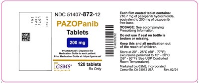 51407-872-12ol (Pazopanib)